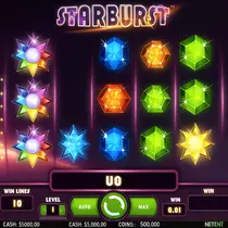 Goldex - Starburst Slot Game - NetEnt